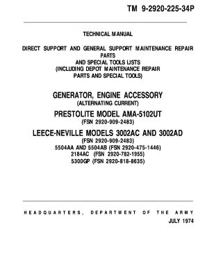 Technical manual tm 9 2920 225 34p direct support and. - Hyundai crawler excavator robex 55 9 r55 9 service manual.